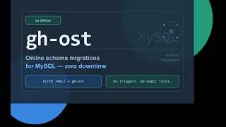Zero Downtime MySQL Migrations — Here's How GitHub Does It (Enter gh-ost)