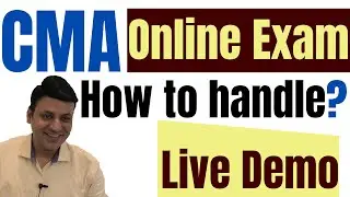 CMA Online Exam 📌Live Demo📌 How to Handle: Terms & Conditions