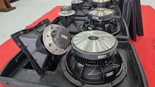 Mở nội thất và téc chất âm loa RCF C-MAx 4110 hàng nhập ytalia xịn  ai mua xin 0374823386