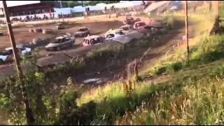 Car Crash at Stoke Speedway
