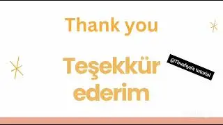 #learnturkurkish #turkishvocabulary  #turkishwords