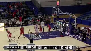 12.4.18, St. Francis (PA), Five Key Plays, 3: Larry attacks both ends to close out Red Flash
