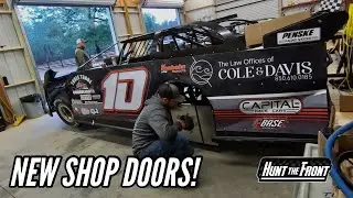 New Doors in the Race Shop! AND is the Rear End Bent in the 10 Car?