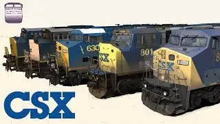 CSX Trains - St. Denis station