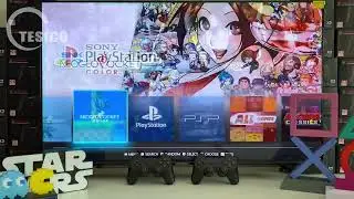 Игровая консоль GD10 Портативная игровая консоль с классическими и ретро-играми. Станция с 40000 игр.