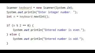 Even or Odd Number - Java - Eclipse - Coding