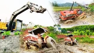 Life-and-Death Moment: Kubota Tractor Stuck &ndash; A Dramatic Rescue!