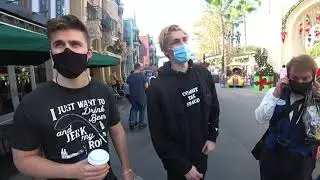 HasanAbi December 3, 2021 – IRL at Universal Studios with XQC, Shroud, Ludwig, Sykkuno, QT & Adept