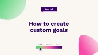 How to create custom goals | HubSpot Help