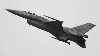【4K】 RIAT 2016 F-16 Tiger Demo Team Polish Air Force
