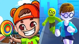 Vlad & Niki Run VS Helicopter Escape 3D - All Levels Gameplay Android, ios (Part 67)
