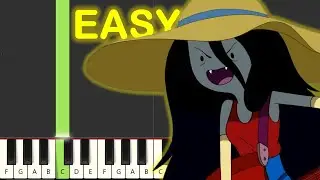 Adventure Time - I'm Just Your Problem EASY Piano Tutorial