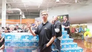 QuickSpark Water Drive: Over 7,000 Bottles Delivered