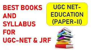 Best Books for NET & JRF Education Paper2 | Units Syllabus & Book  in Hindi & English medium
