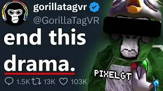 Познакомьтесь с самым СПОРНЫМ художником, рисующим пальцами в игре Gorilla Tag...
