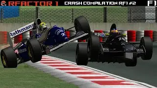 crash compilation rfactor 2025 #2