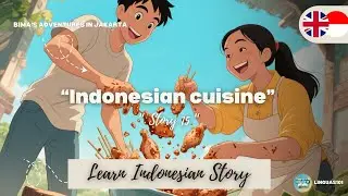 Indonesian Cuisine &mdash; Learn Indonesian Through Story | Bahasa Indonesia for Beginners (A1&ndash;A2)