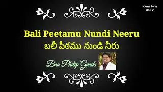 Bali Petamu Nundi Neeru