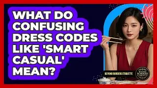 What Do Confusing Dress Codes Like 'smart Casual' Mean? - Beyond Borders Etiquette