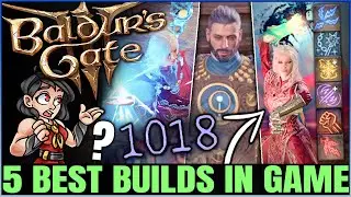 Baldur's Gate 3 - 5 лучших сборок с ВЫСОКИМ УРОНОМ в игре - Полное руководство по классам, заклинаниям и мультиклассам!