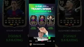 TOTW 1 LEAK! ✅⚠️ #eafc26 #fc26 #easportsfc26 #eafc