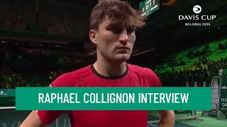 Raphael Collignon post-match interview | France v Belgium | 2025 Davis Cup Final 8