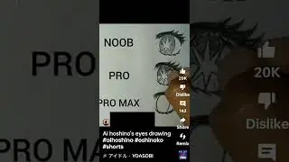 ai hoshino's eye drawing #aihoshino #oshinoko #shorts