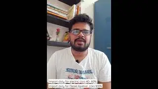 Tesla Vs India | Why Import duty is huge ?!! #Shorts  #Madangowri #Twitter