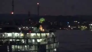 Sakurajima Ferry at Night