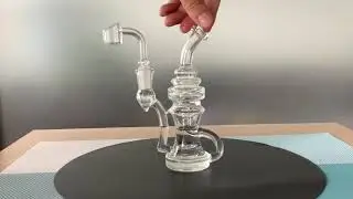 GB807 6.3 inch dab rig with SOL perc 10 mm joint