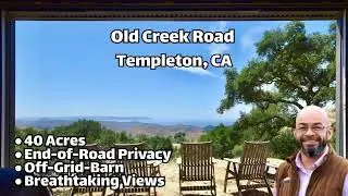 FOR SALE - Old Creek Road, Templeton, CA (40 AC)