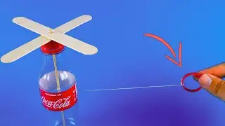 How to Make a Fan with Plastic Bottles Easy Step by Step! | home fan | No motor No battery hand fan
