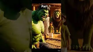 Hulk jungle mein se raksha aagya!#viral #funny #trending #video #comedy #kids