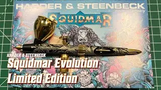 Harder & Steenbeck Squidmar Evolution Limited Edition Airbrush und Ständer - UNBOXING video