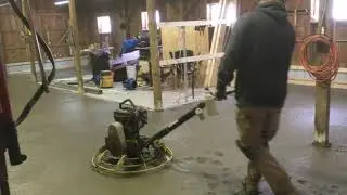 2020 DEC 2 Orchard Diary: Final floor pour day