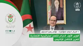 الوزير الأول: الجزائر تنتهج استراتيجية اقتصادية لتعزيز التكامل الإقليمي