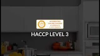 HACCP Level 3 online training