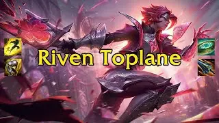 SoloQ Master Riven toplane gameplay by Nevir