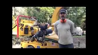 Vermeer BC600 Chipper Operation and Safety Demonstration