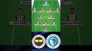 Fenerbah&ccedil;e-Beyoğlu Yeni &Ccedil;arşı Ma&ccedil;ı İlk 11'i A&ccedil;ıklandı | Kadroda Rotasyon Dikkat &Ccedil;ekiyor