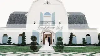 Taylor + Hil's Elegant Wedding // The French Farmhouse in Collinsville, TX