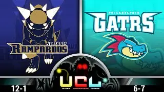 StL Rampardos VS Phi Feraligatrs!! [UCL S1W14] Pokemon Omega Ruby & Alpha Sapphire LIVE WIFI Battle