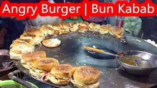 Tawa Chicken Burger | Anda Burger | Tawa Tikki Burger | Angry Burger | Egg Burger|Indian Street Food