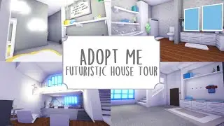 ADOPT ME futuristic house tour |ITA|