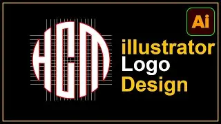 How to Grid Logo Design Made Simple in Illustrator/  Design Made Simple in Illustrator