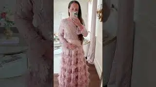 Примерка платья The Glimmering Grace.