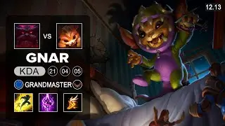 Gnar vs Ornn Top - EUW Grandmaster - Patch 12.13 Season 12