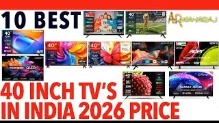 📺 Top 10 Best 40 Inch TV's iN India 2026 | ✨ 40 Inch Tv Price | Thomson, Hisense, TCL, Toshiba