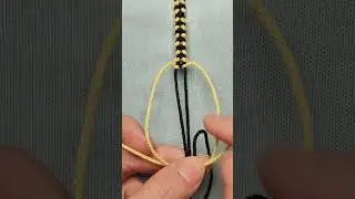 How to make simple Bracelet pulsera #diy #crafts #handmade#tutorial#friendshipbracelet #shortsvideo