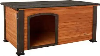Precision Pet Extreme Log Cabin Medium 44.5 in. x 26.4 in. x 29.5 in.